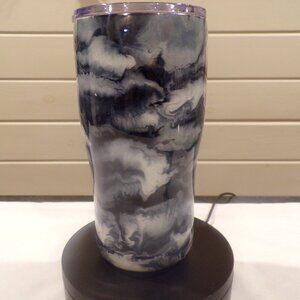 Epoxy Resin 20oz Insulated Tumbler, Stainless Steel Drinkware, Christmas Gift